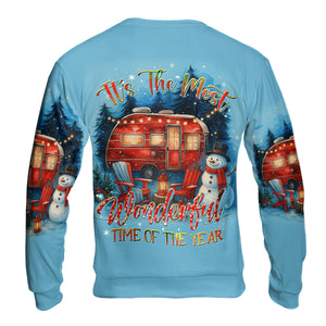 Christmas Camper Winter Wonderland All Over Print Shirt