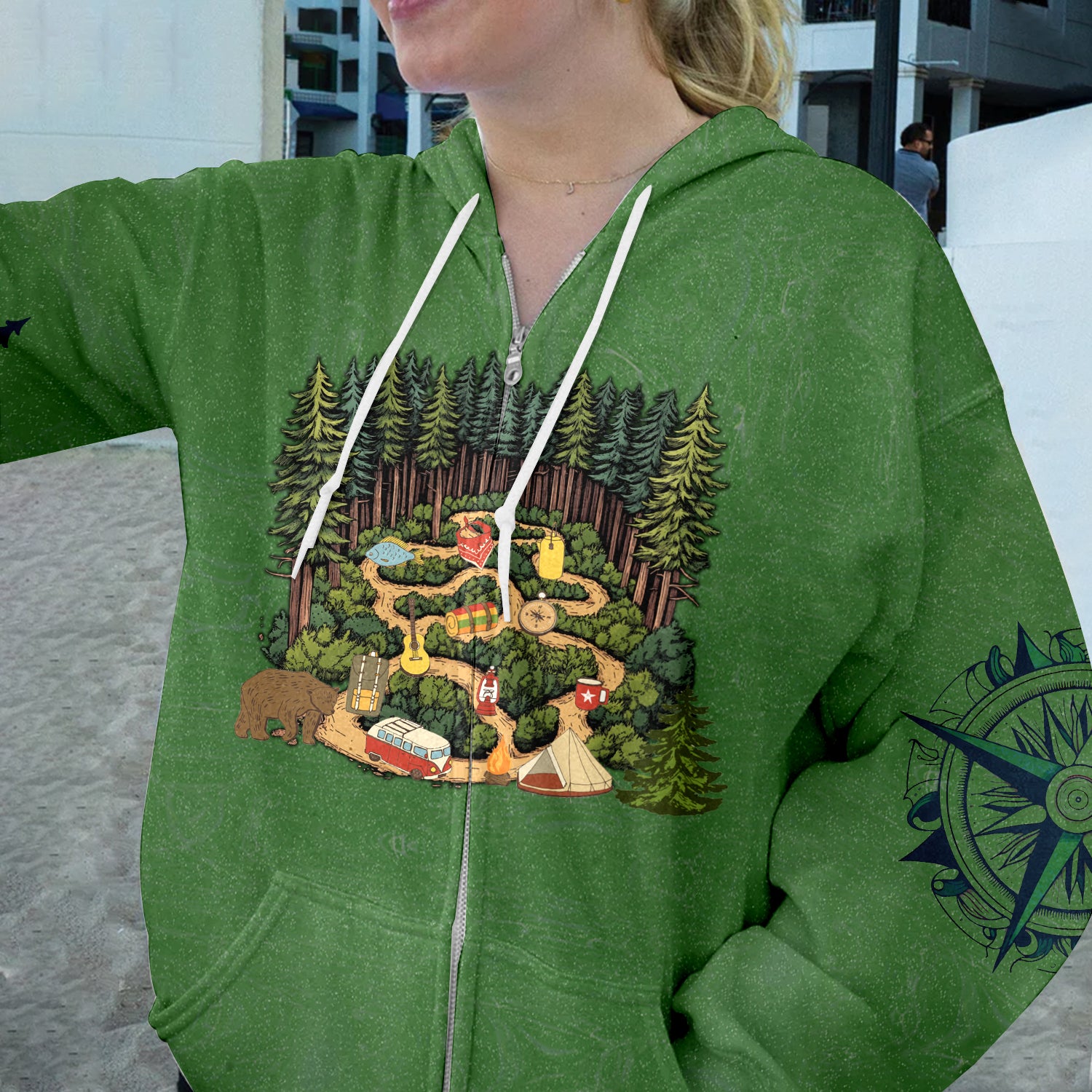 Camping Is A-Maze-Ing All Over Print Shirt
