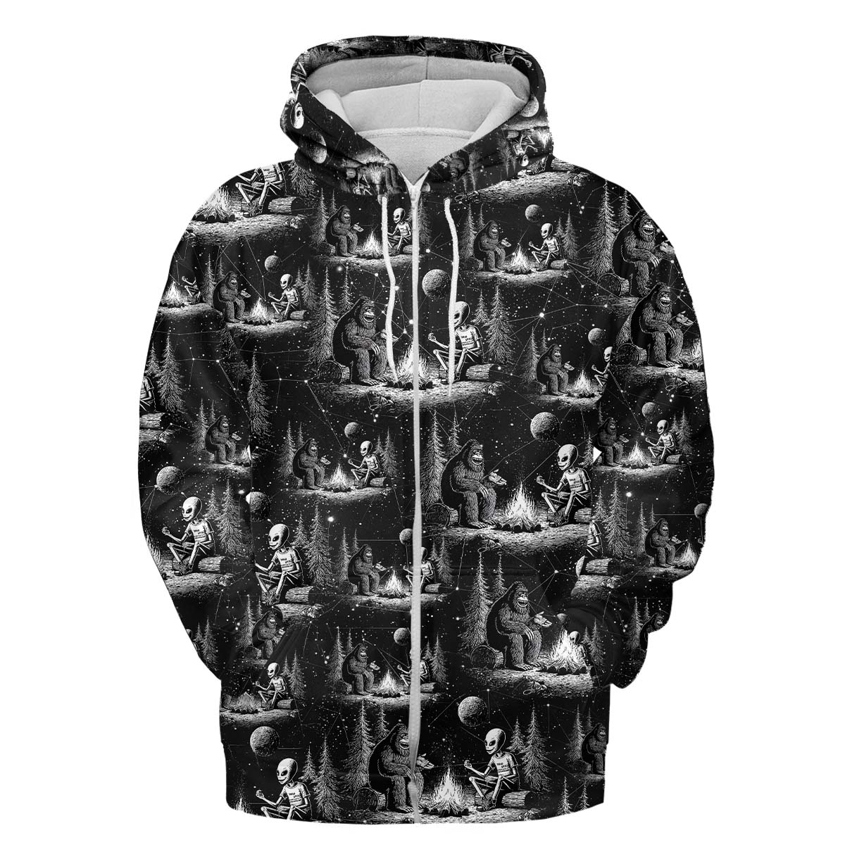 Campfire Conspiracies All Over Print Shirt