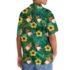 Fire Toasted Marshmallow Hawaiian Shirt