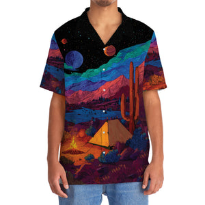 Weekend Forecast Camping With A Chance Of Drinking Hawaiian Shirt