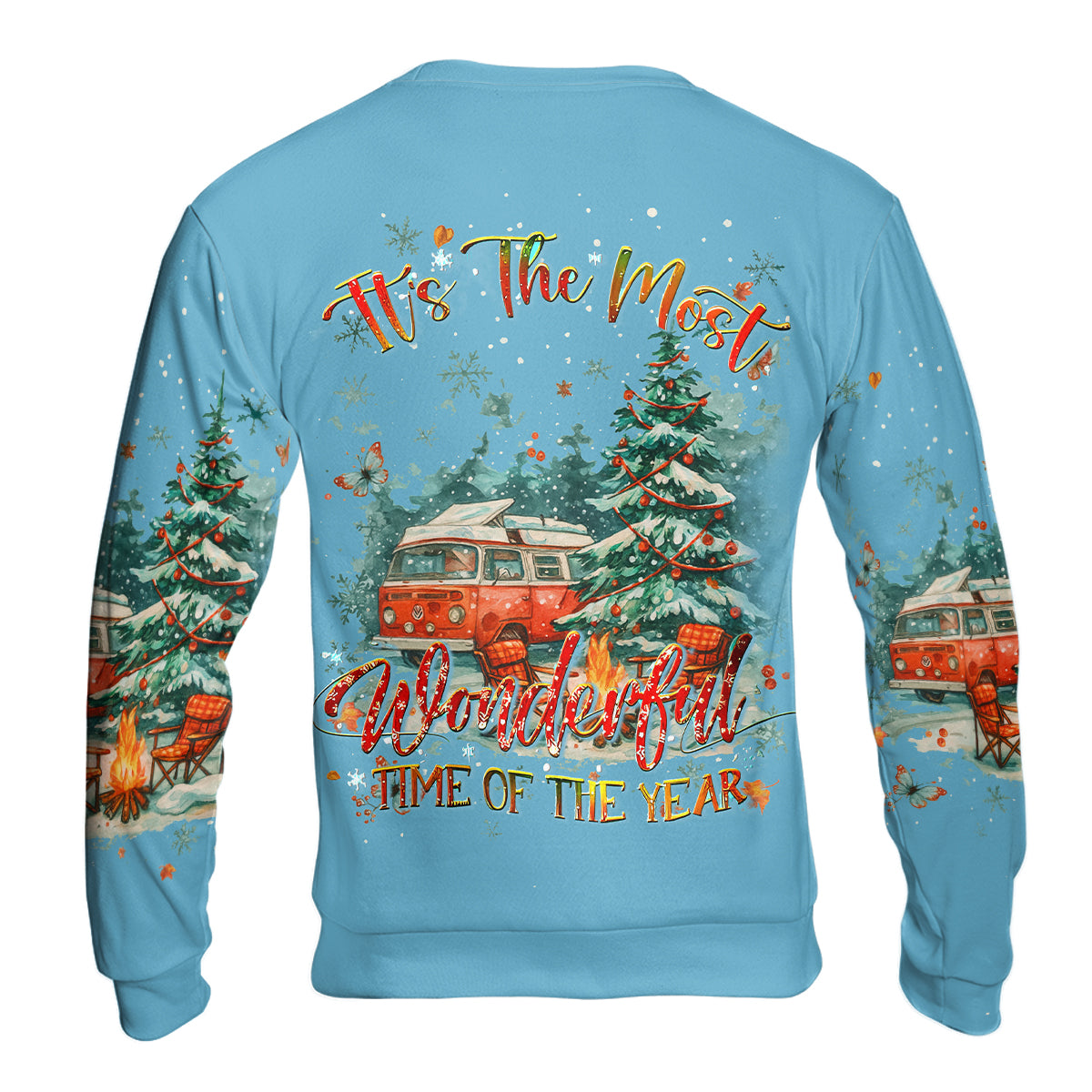 It’s The Most Wonderful Christmas Camping All Over Print Shirt