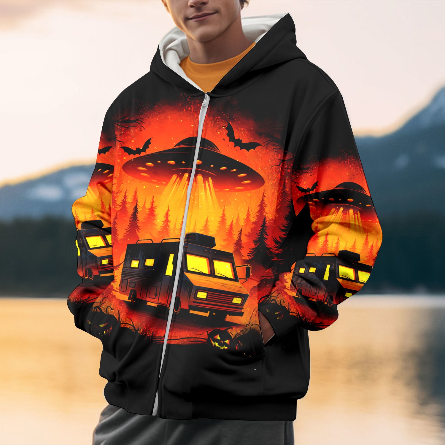 Monster Rv Camper All Over Print Shirt