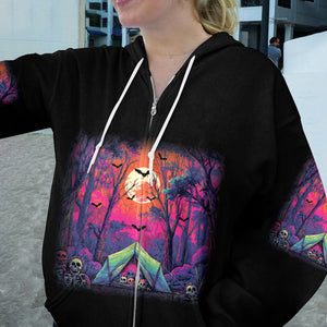 Skull Tent Adventure All Over Print Shirt