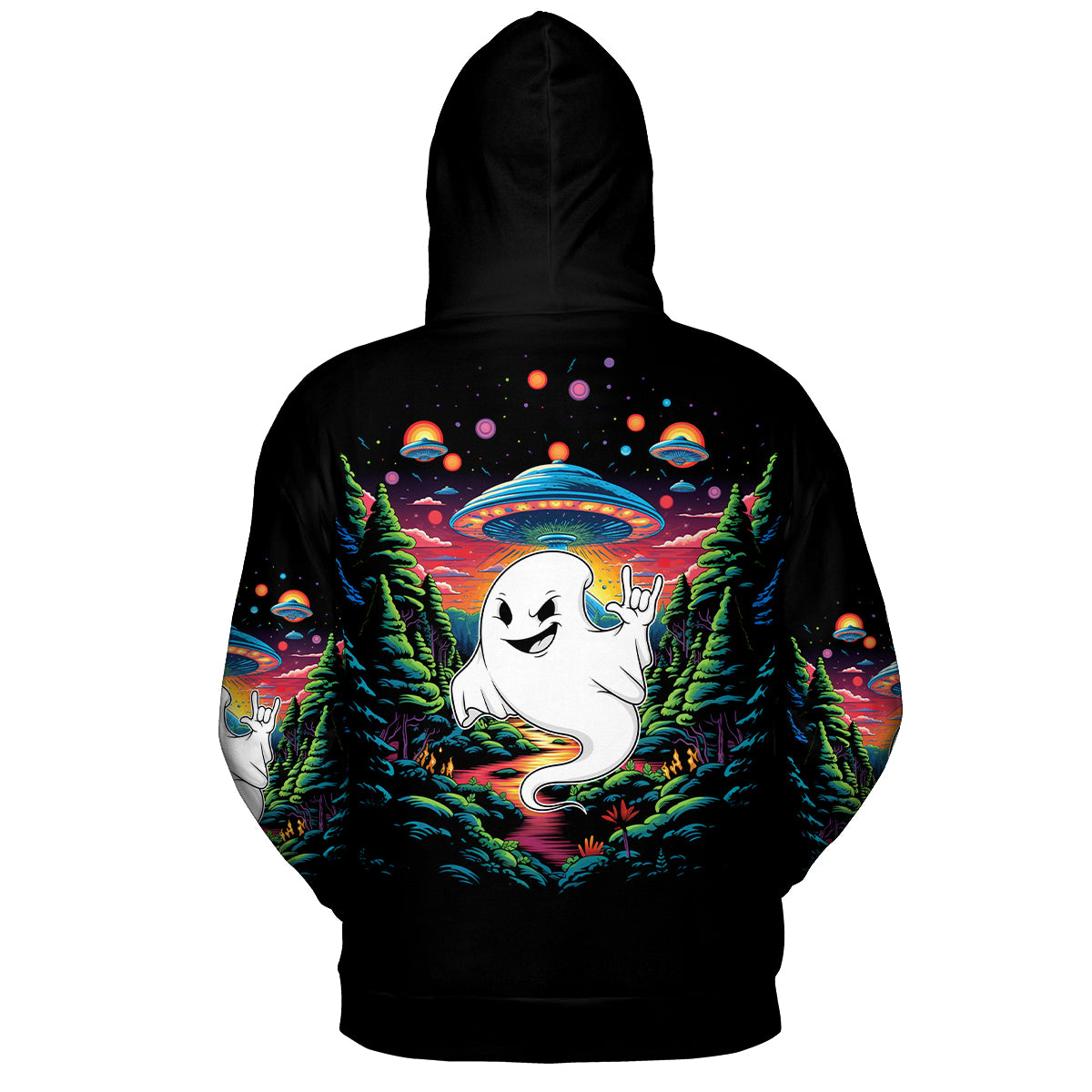 Boo Rock The Forest All Over Print Shirt