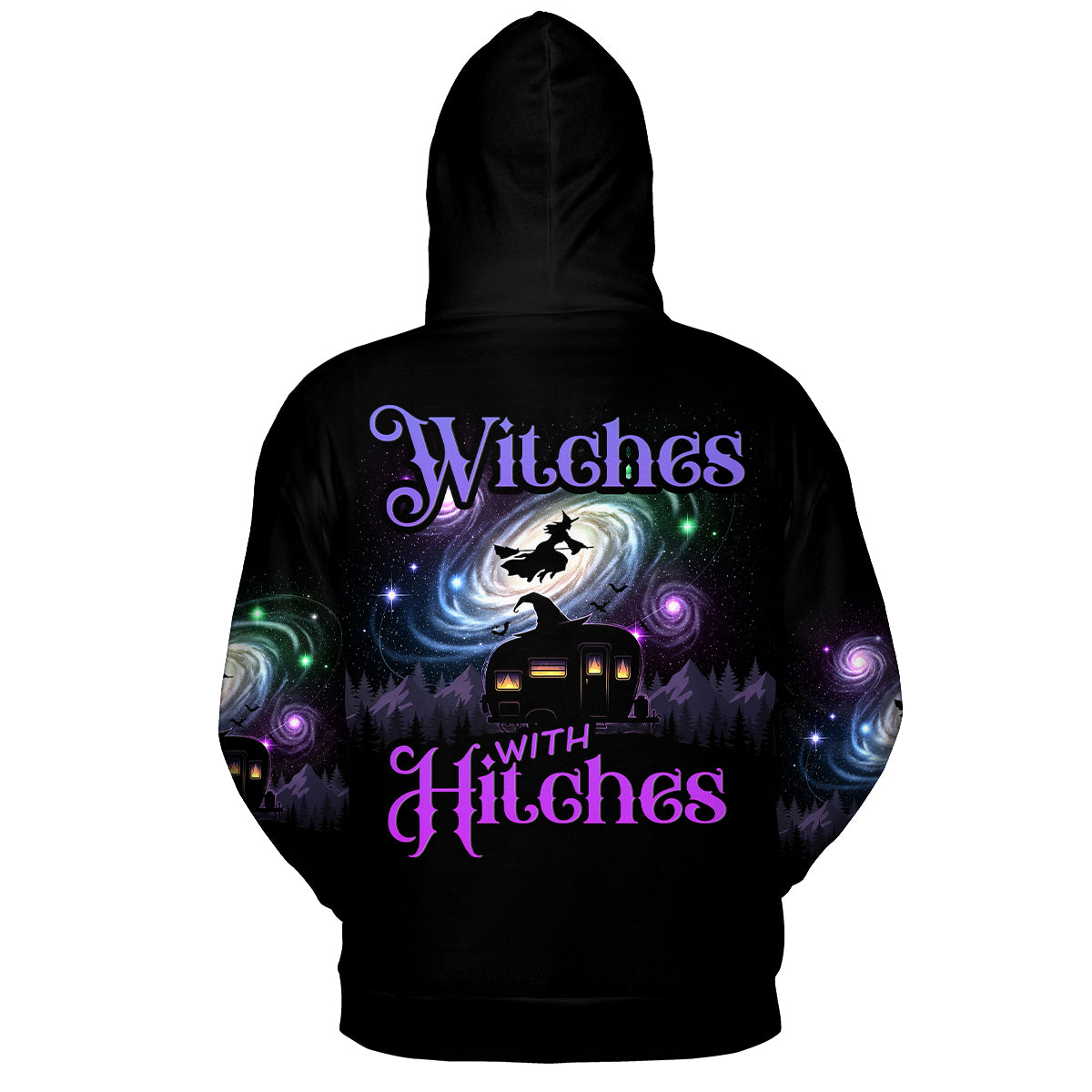 Witches With Hitches All Over Print Shirt