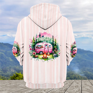 Camping Therapy All Over Print Shirt
