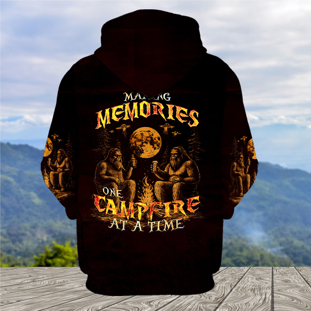 Making Memories One Campfire At A Time All Over Print Shirt