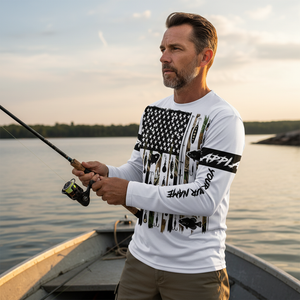 Custom Name Crappie Fish Black All Over Print Shirt