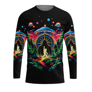 Bigfoot Mountain Adventure All Over Print Shirt
