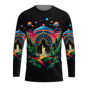 Not All Who Wander Are Lost Bigfoot All Over Print Shirt