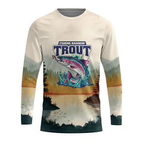 Trout Fish Lover Vintage All Over Print Shirt