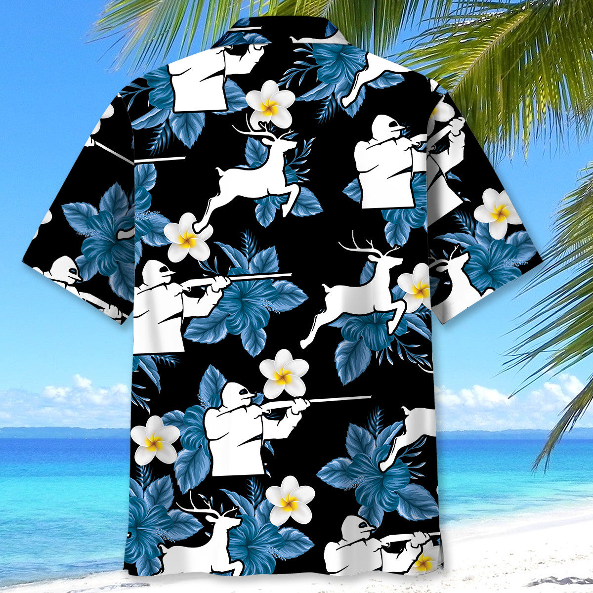 Deer Hunting Nature Hawaiian Shirt