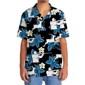 Deer Hunting Nature Hawaiian Shirt