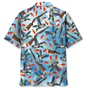 Duck Hunting Hawaiian Shirt