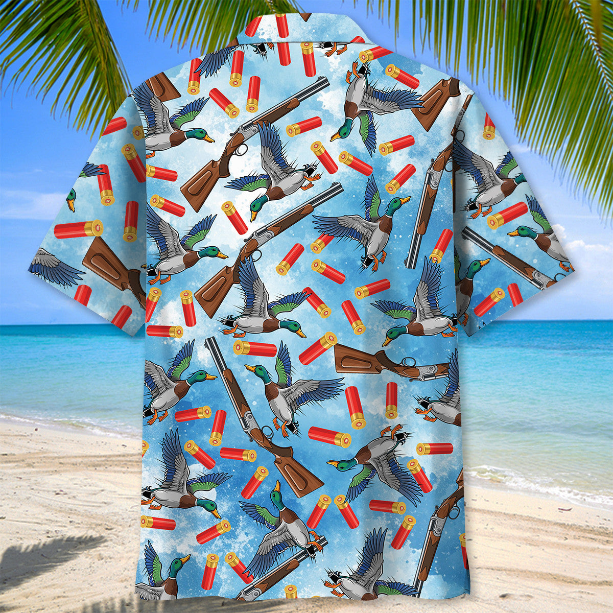 Duck Hunting Hawaiian Shirt