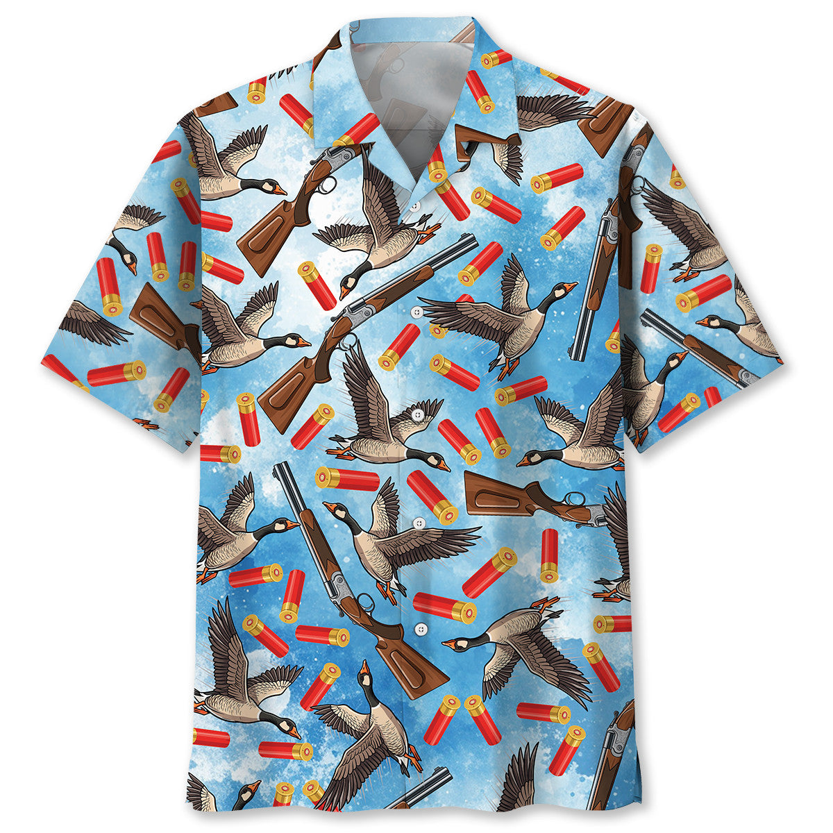 Goose Hunting Hawaiian Shirt