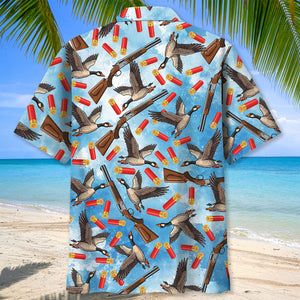 Goose Hunting Hawaiian Shirt