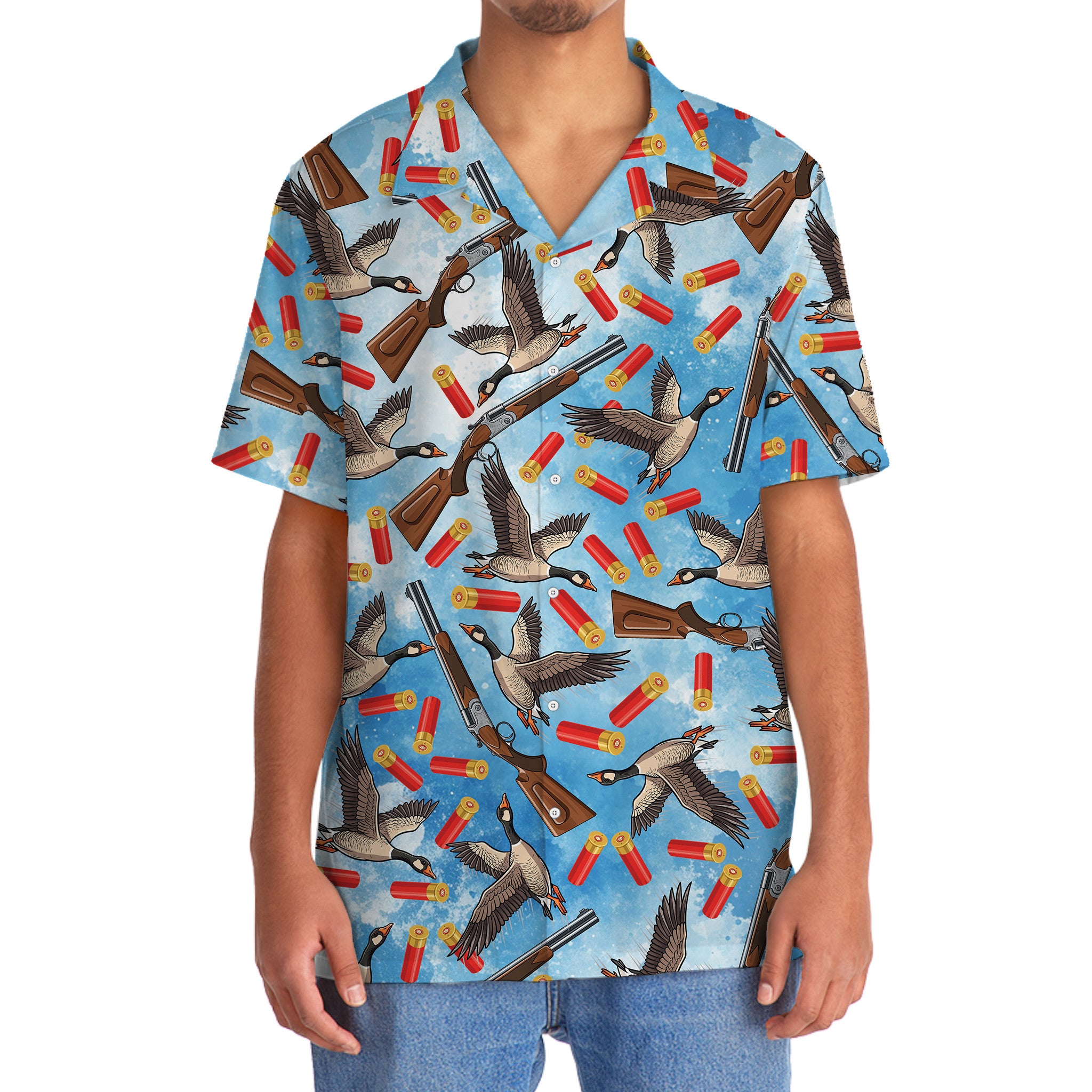 Goose Hunting Hawaiian Shirt