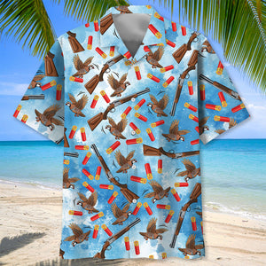 Partridge Hunting Hawaiian Shirt