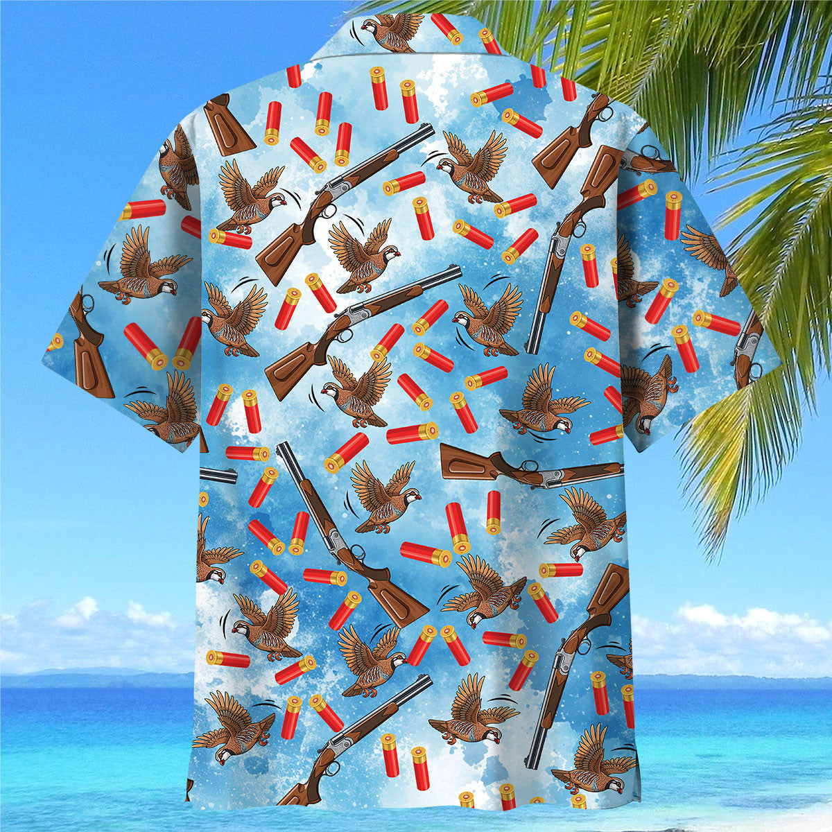 Partridge Hunting Hawaiian Shirt