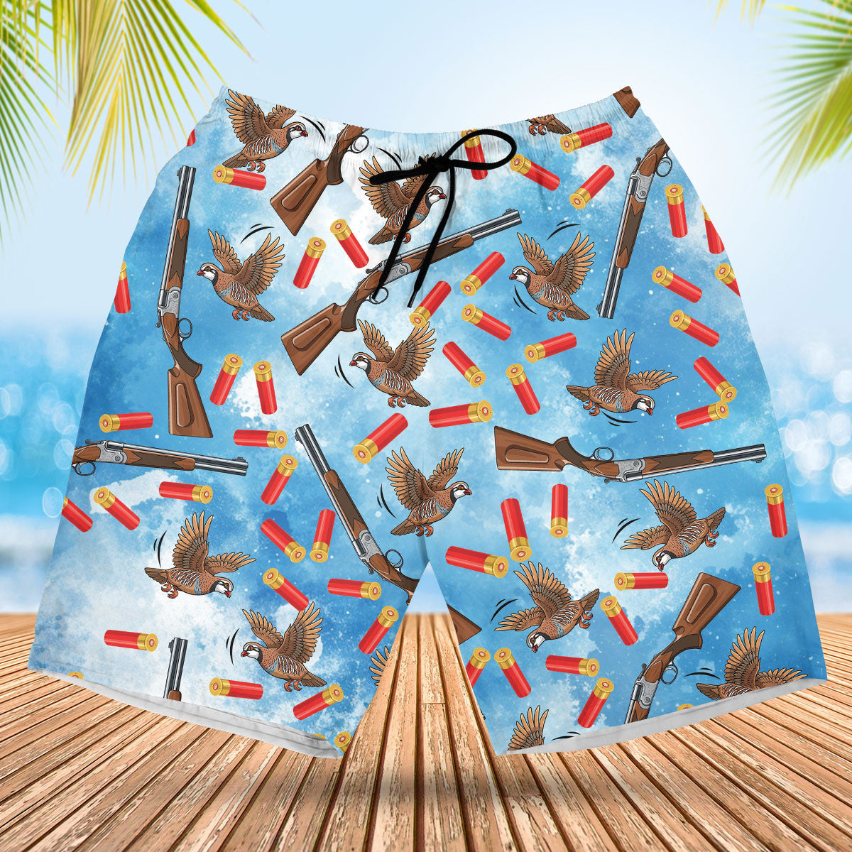 Partridge Hunting Hawaiian Shirt