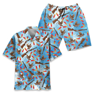 Partridge Hunting Hawaiian Shirt
