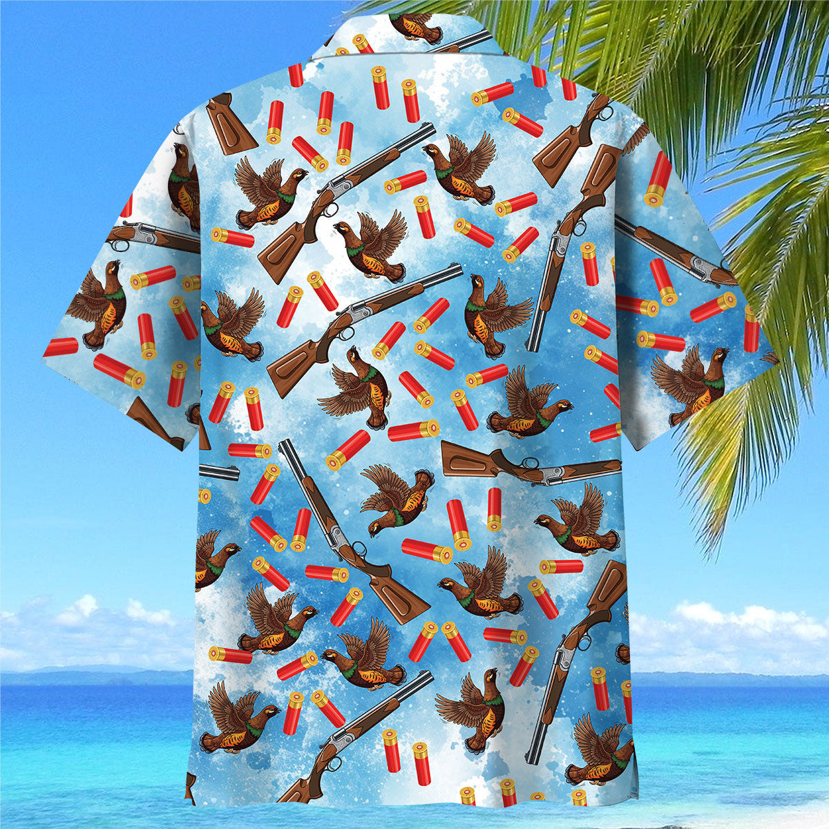 Grouse Hunting Hawaiian Shirt