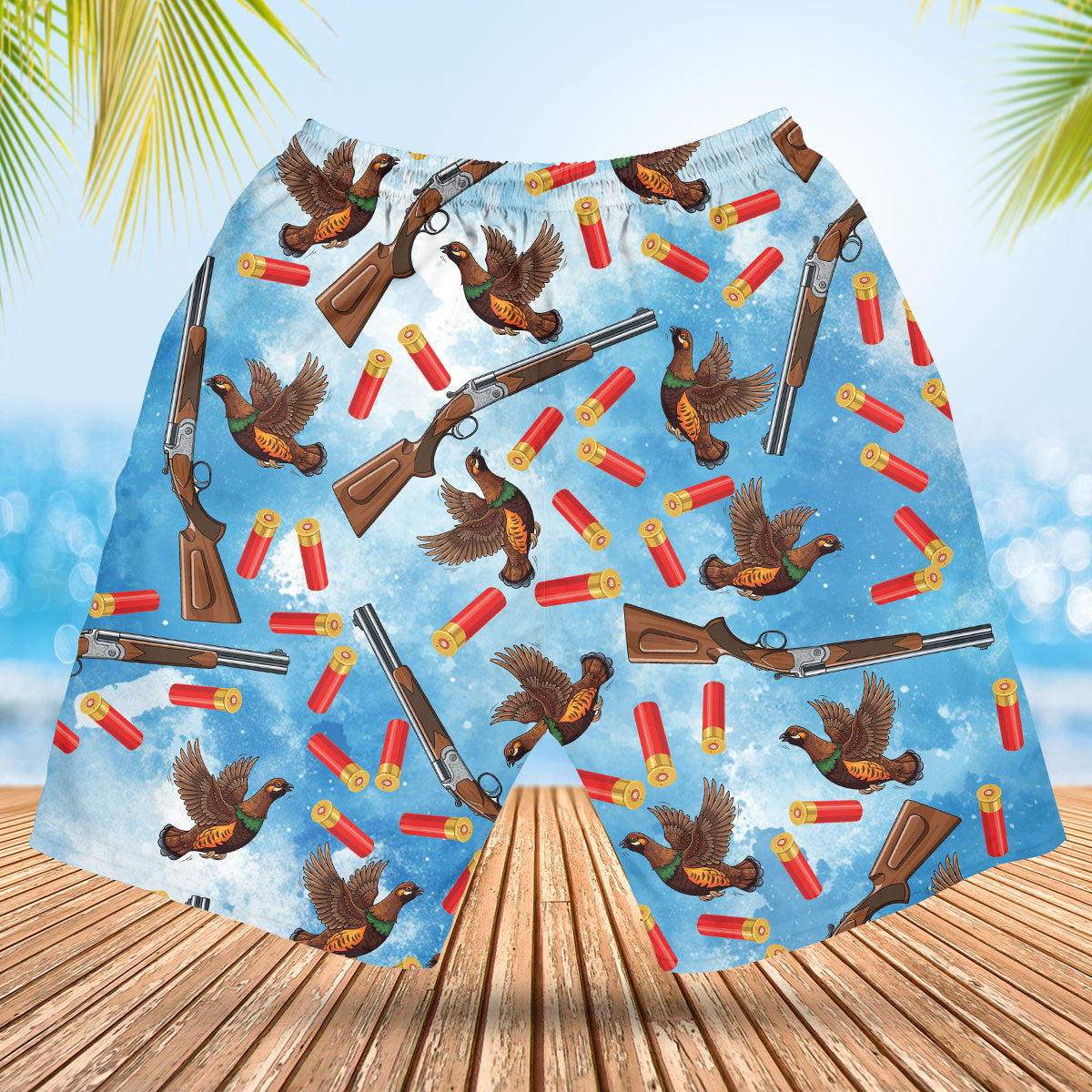 Grouse Hunting Hawaiian Shirt