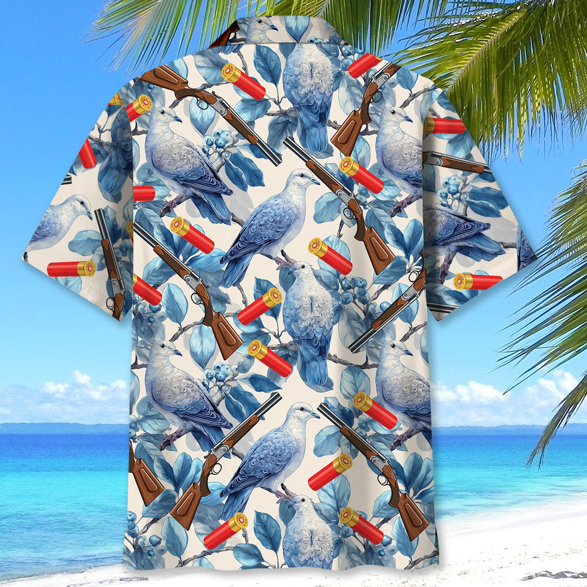 Dove Hunting Vintage Hawaiian Shirt