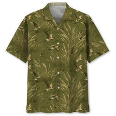 Vintage Goose Hunting Hawaiian Shirt