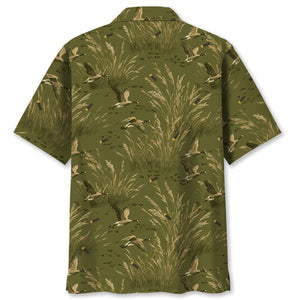 Vintage Goose Hunting Hawaiian Shirt