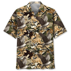 Camouflage Goose Hunting Hawaiian Shirt
