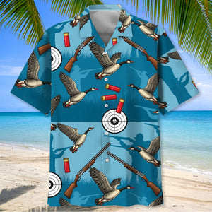Awesome Goose Hunting Hawaiian Shirt