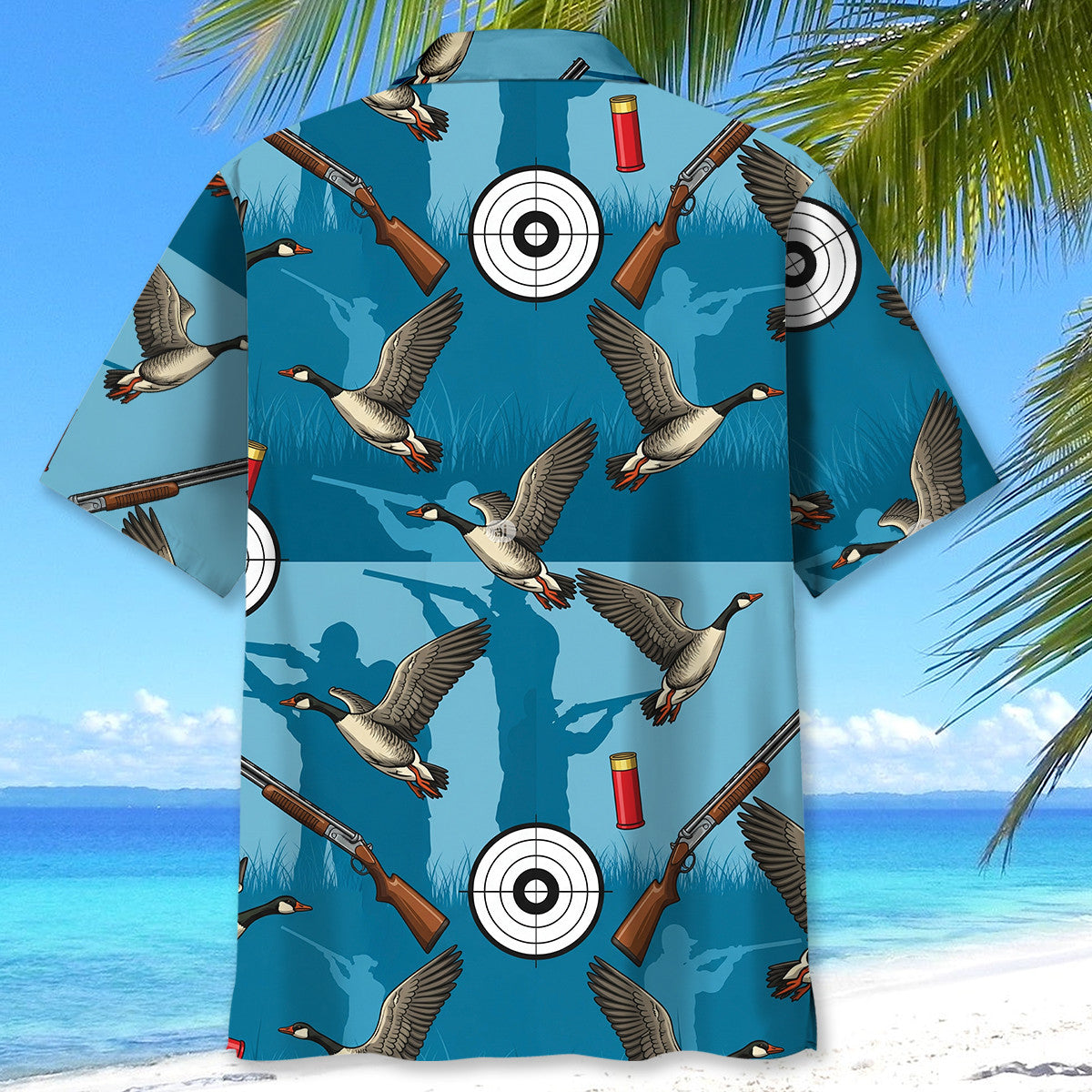 Awesome Goose Hunting Hawaiian Shirt