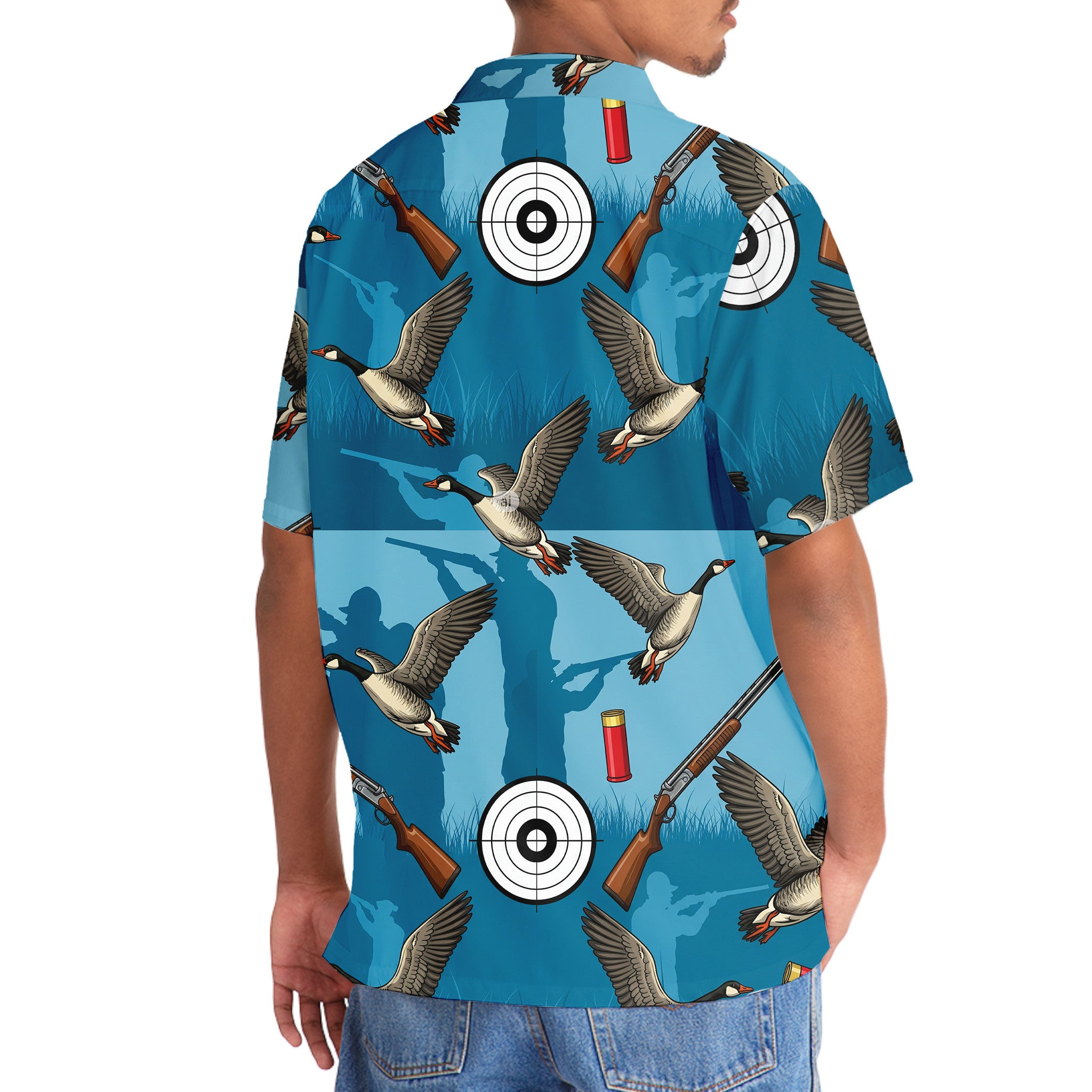 Awesome Goose Hunting Hawaiian Shirt