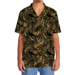 Camouflage Wild Turkey Hunting Hawaiian Shirt