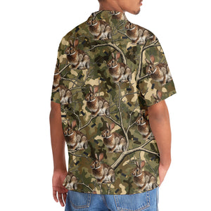 Camouflage Rabbit Hunting Hawaiian Shirt