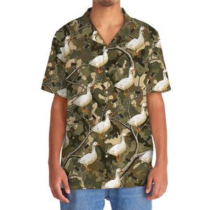 Camouflage Ross Goose Hunting Hawaiian Shirt
