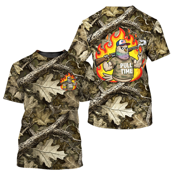 Funny Dove Pull Time All Over Print Shirt