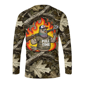 Funny Dove Pull Time All Over Print Shirt