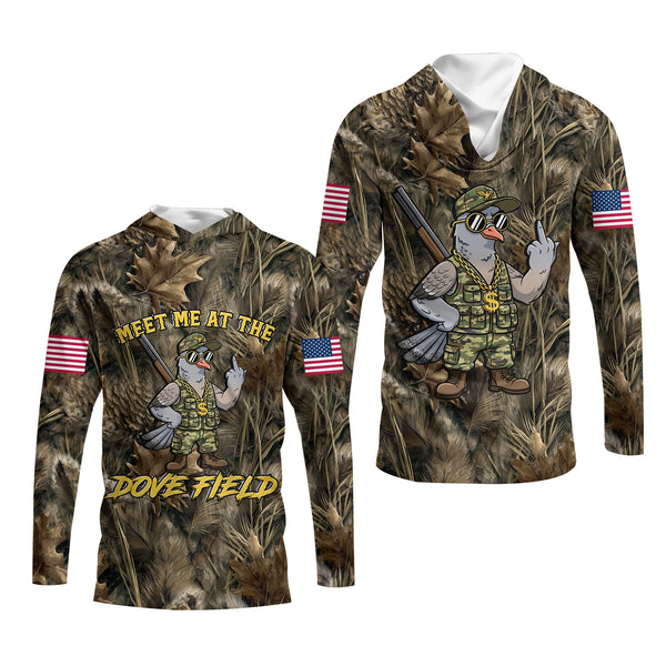 Meet Me At The Dove Field All Over Print Shirt