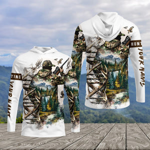 Vintage DNA Hunting All Over Print Shirt