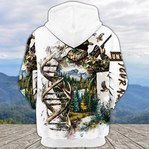 Vintage DNA Hunting All Over Print Shirt