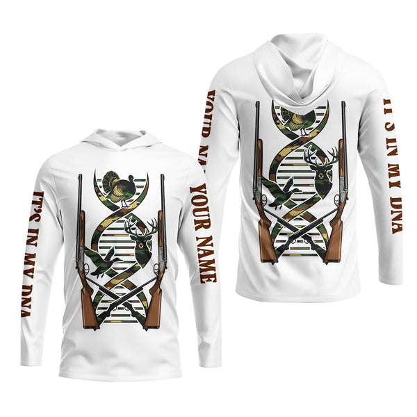 It's In My Dna Hunting Camo All Over Print Shirt