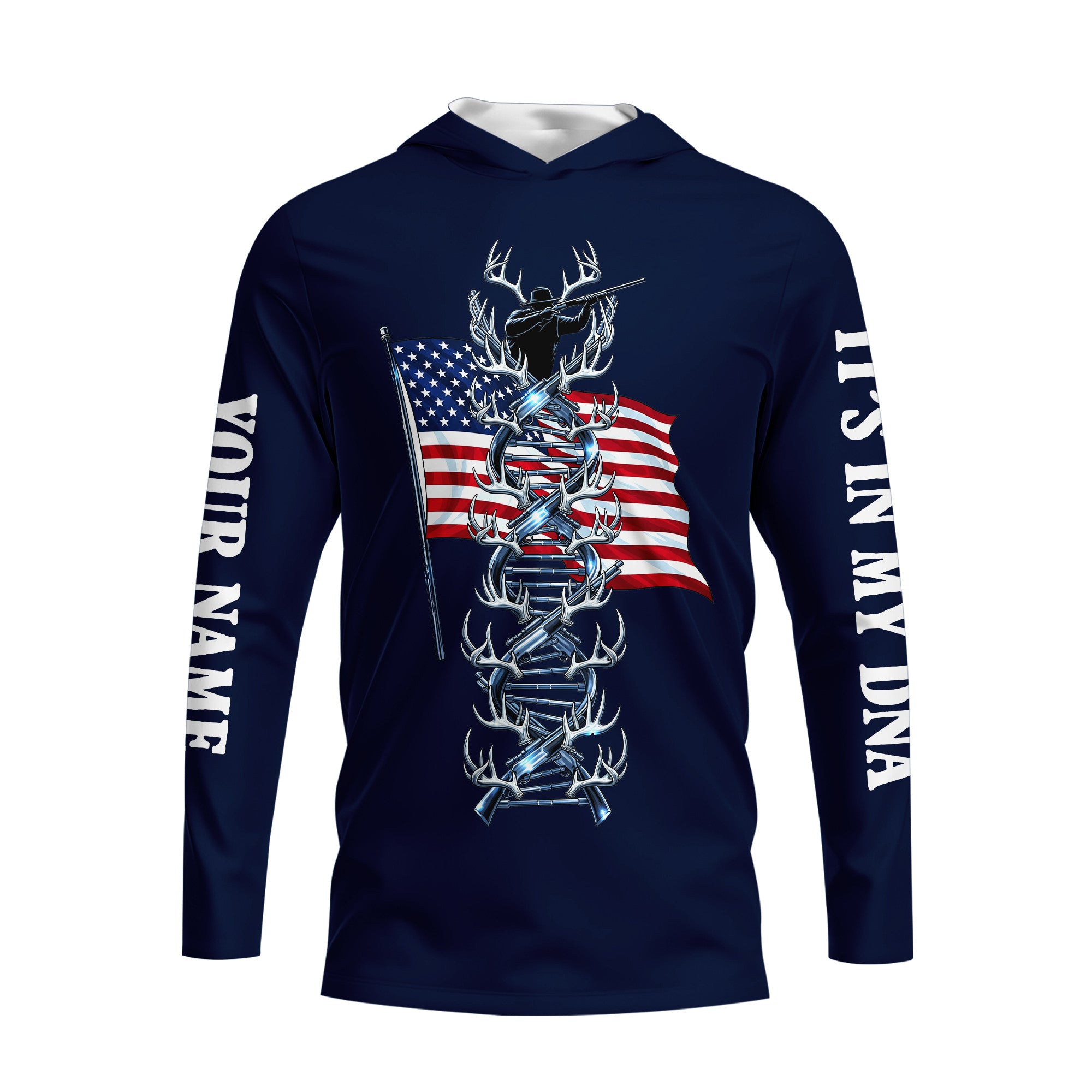 It's In My Dna Hunting America All Over Print Shirt
