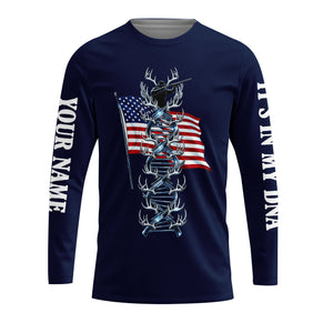 It's In My Dna Hunting America All Over Print Shirt