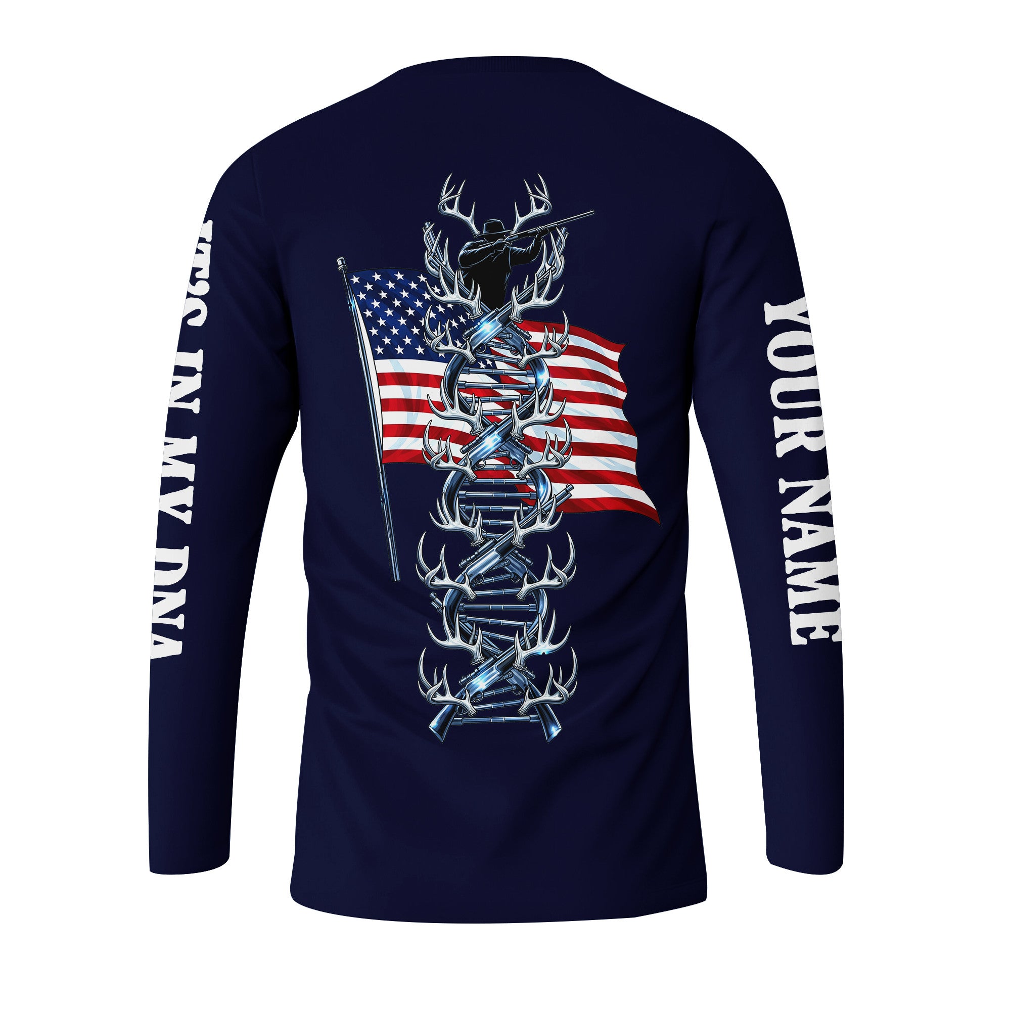 It's In My Dna Hunting America All Over Print Shirt