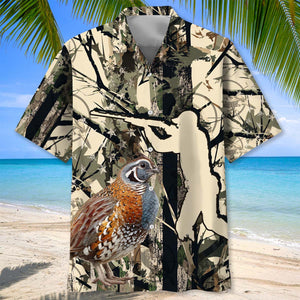 America Quail Hunting Hawaiian Shirt