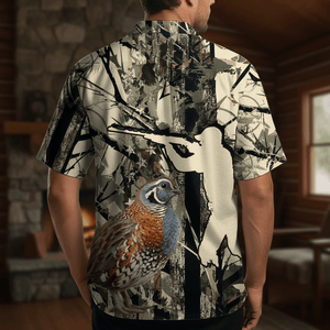 America Quail Hunting Hawaiian Shirt
